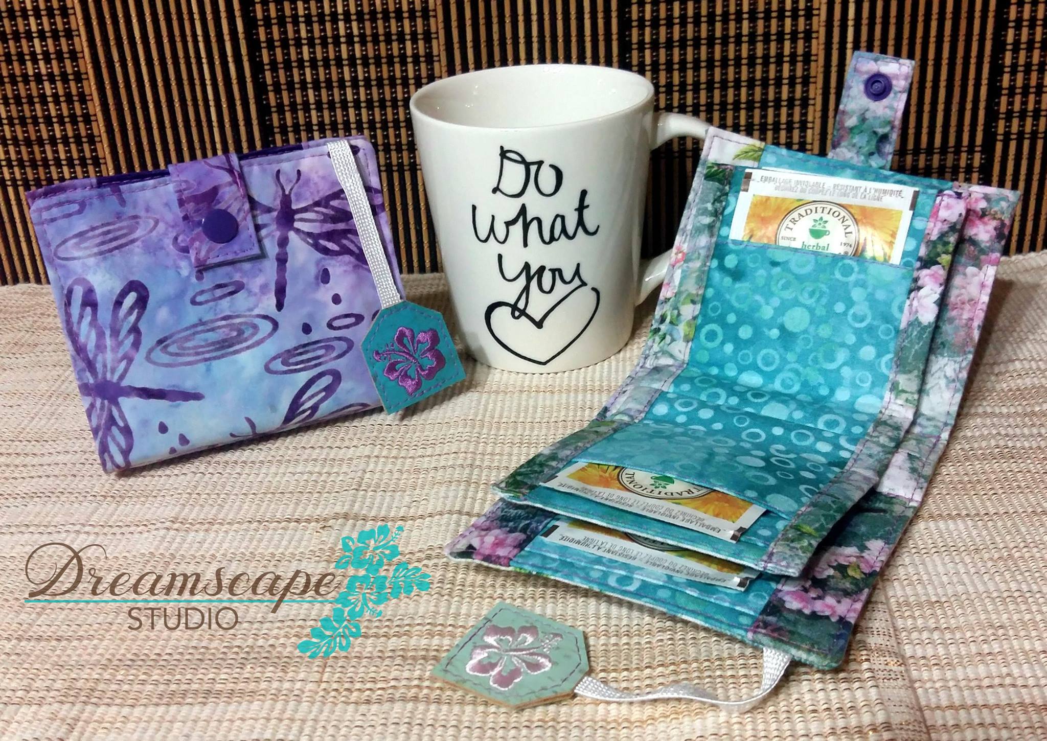 Tea Time Tea Wallet - A New Uniquely Michelle Sewing Pattern