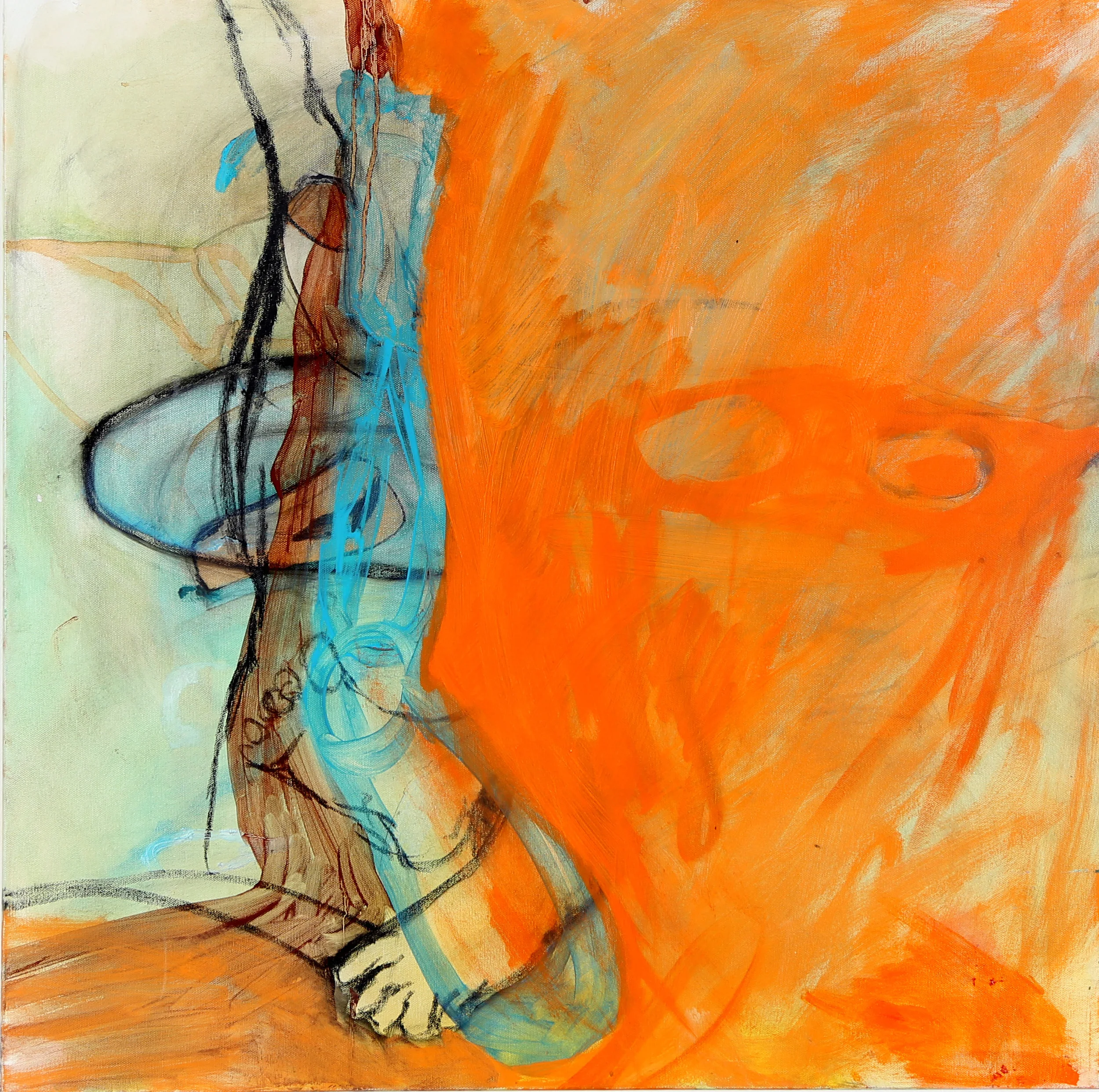 Legs in Orange