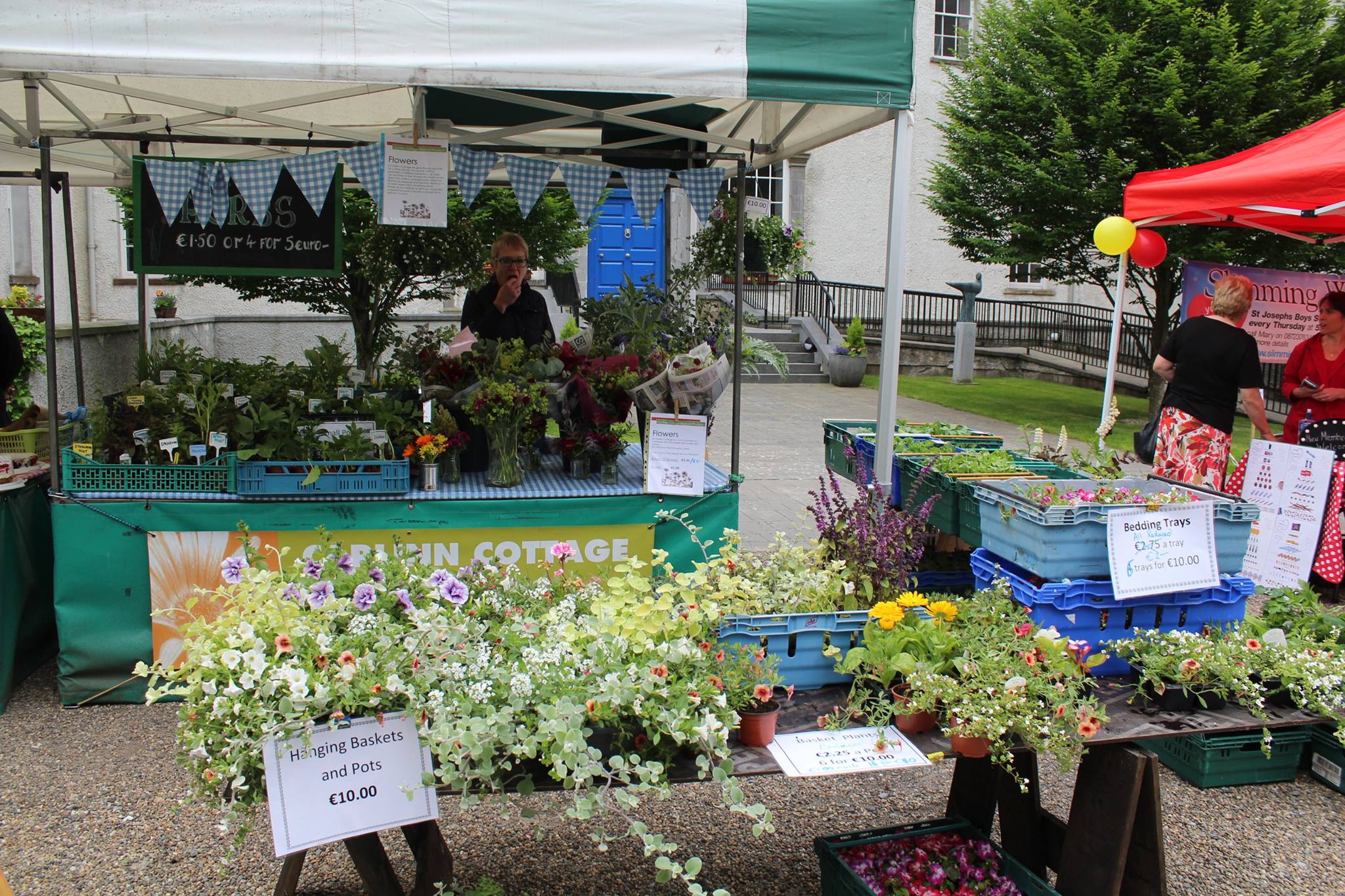 Selection of Carlinn Cottage produce, Boyle Courtyard Market, County Roscommon.