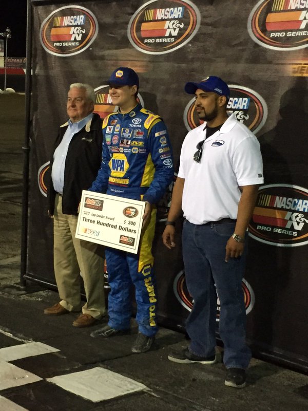 Todd receiving a Special Award during the KNWest Pre-race at Tucson Speedway.jpg