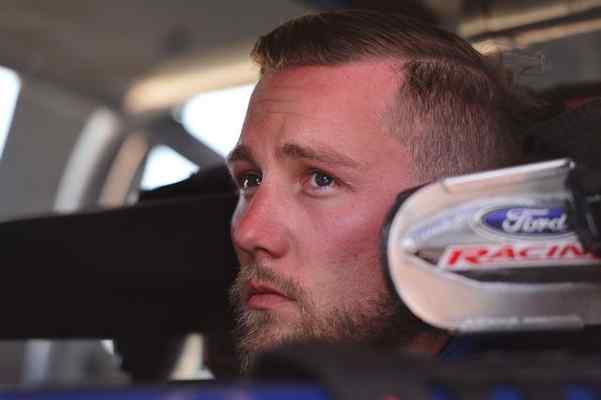 Ryan Partridge is just four points behind 15-year-old Todd Gilliland in the NASCAR K&N Series West standings. (Jennifer Stewart/NASCAR via Getty Images)
