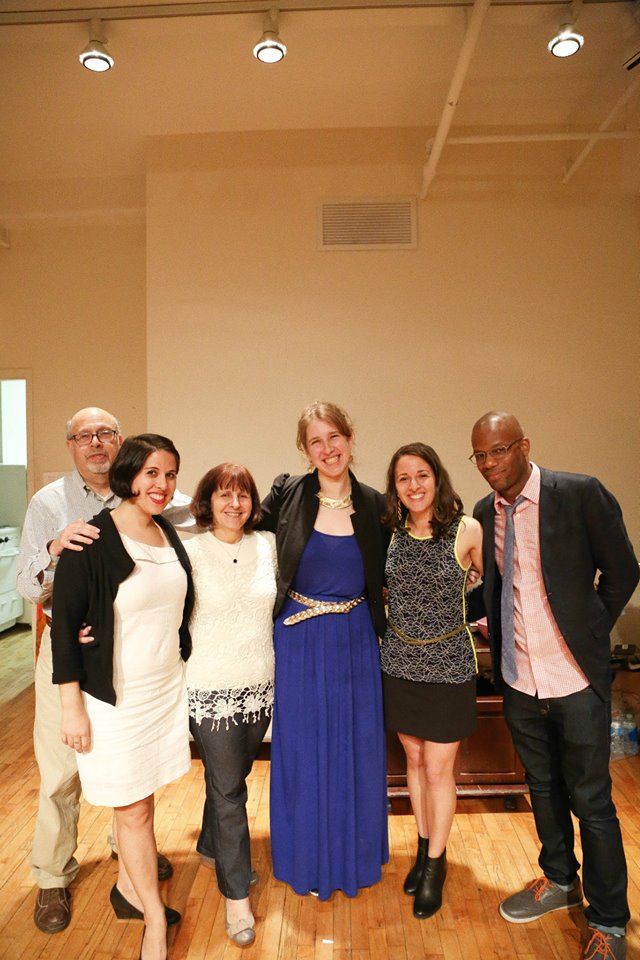 Our all-star auction curators and contributors — with Mandy Goldberg, Joanna Gurin, Rebecca Goldberg and Ken Daniels