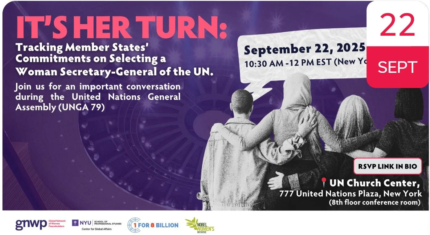 1 for 8 Billion in New York as world leaders gather for UNGA