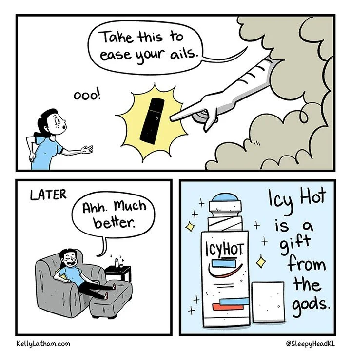 A gift from the gods #icyhot #comics #funny @icyhot