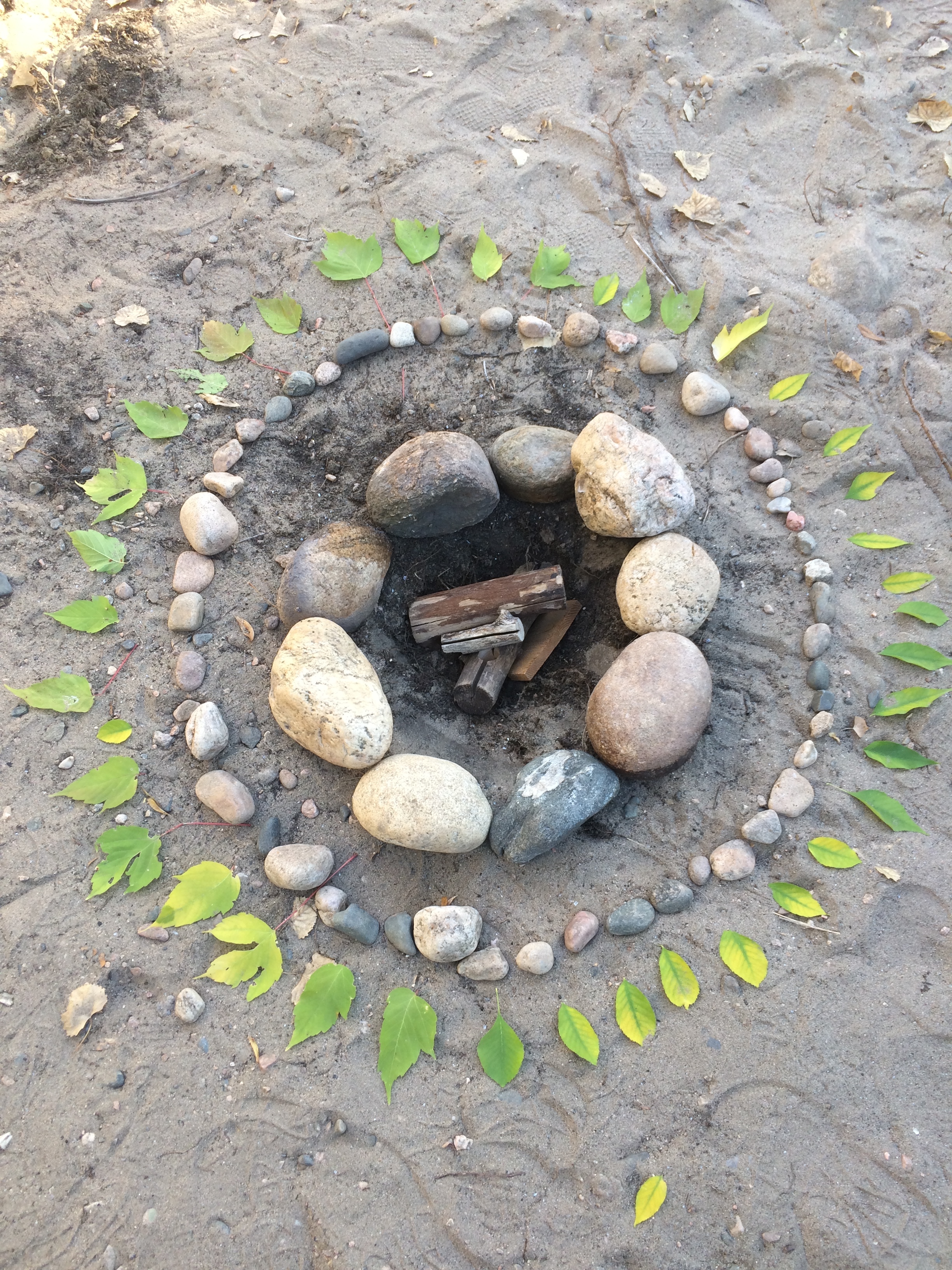 Women's New Moon Circle Fire