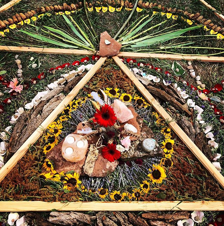 Arise Festival Nature Mandala