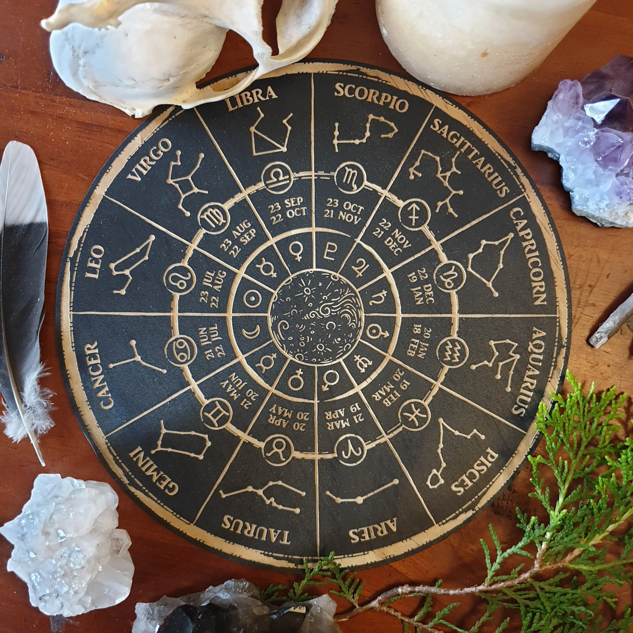 Moon Cycles & Zodiac Art For Teens