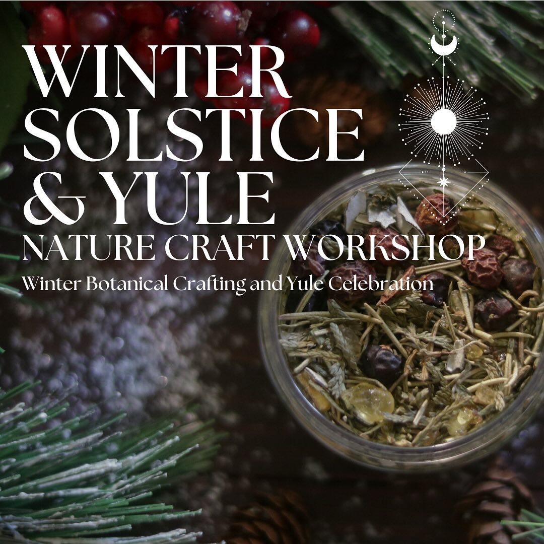 Yule &amp; Winter Solstice Botanical Crafting Workshop ✨

Friday, December 20th at 6PM
at Fort Collins Country Club

Step into the magic of the season with us as we gather to honor the Winter Solstice and the sacred traditions of Yule! 🌲🌙 In this h