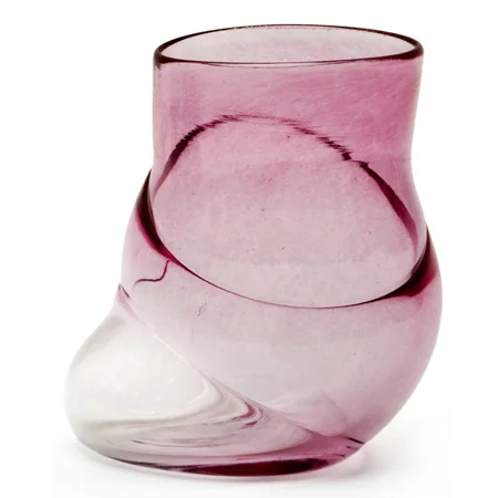Bubblelicious vannglass rød