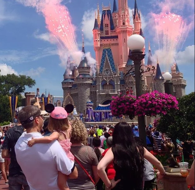 Making magical memories, Annie Pierce and her Daddy