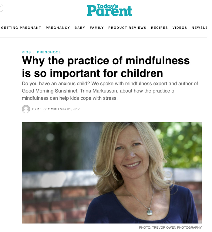 Trina in Today's Parent