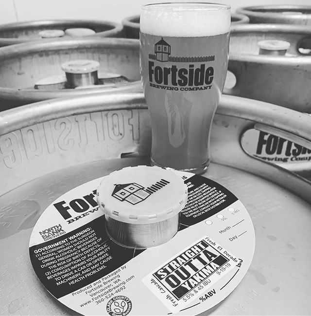 You are now about to witness the strength of BEER knowledge. ‘Straight Outta Yakima’! Just tapped 2019 edition! #beerstrong #freshhops