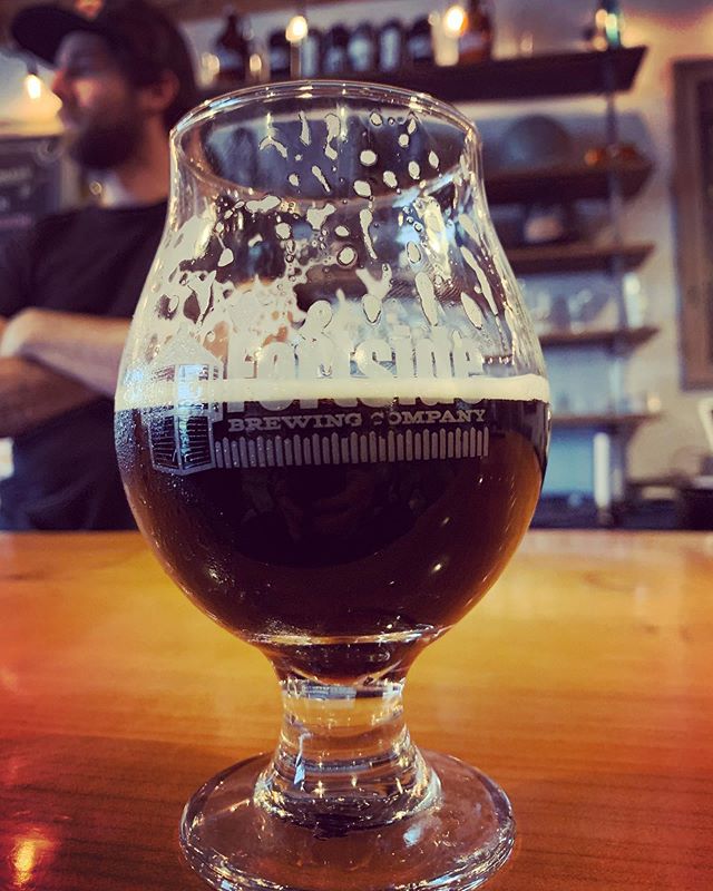 New one tonight. &ldquo;Mother&rsquo;s of Reinvention&rdquo; Belgian Dubbel.  Delicious! And visit that guy in the background, cause he&rsquo;s gonna go travel for a bit. And Alex is starting a radio show. Radio show party tonight! #beerstrong