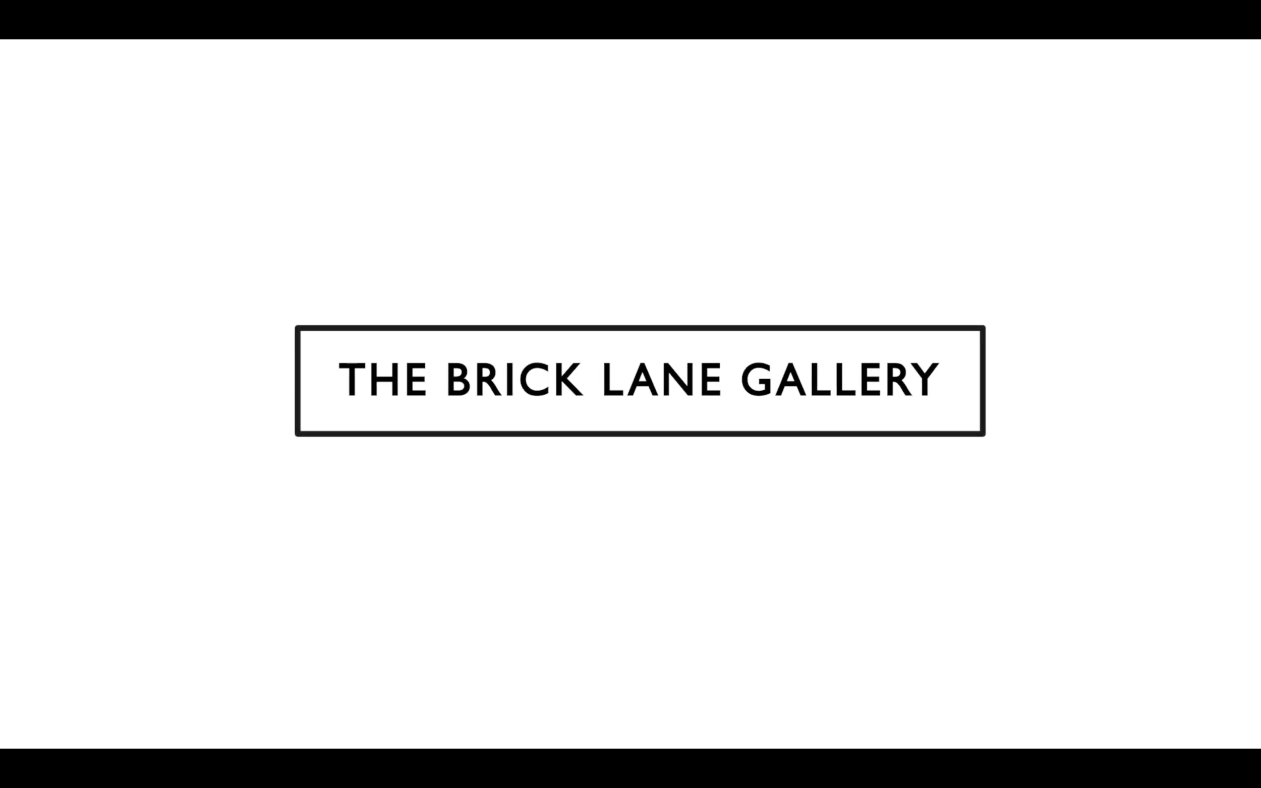 Brick Lane Gallery exhibition promo Video