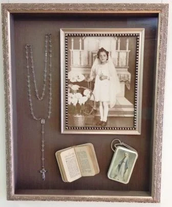 Historical Picture & Artifacts Framed