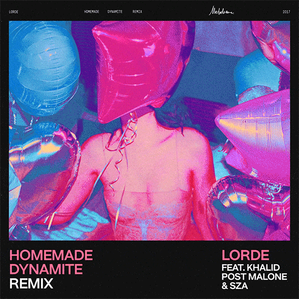 Lorde - 'Homemade Dynamite Remix' Animation