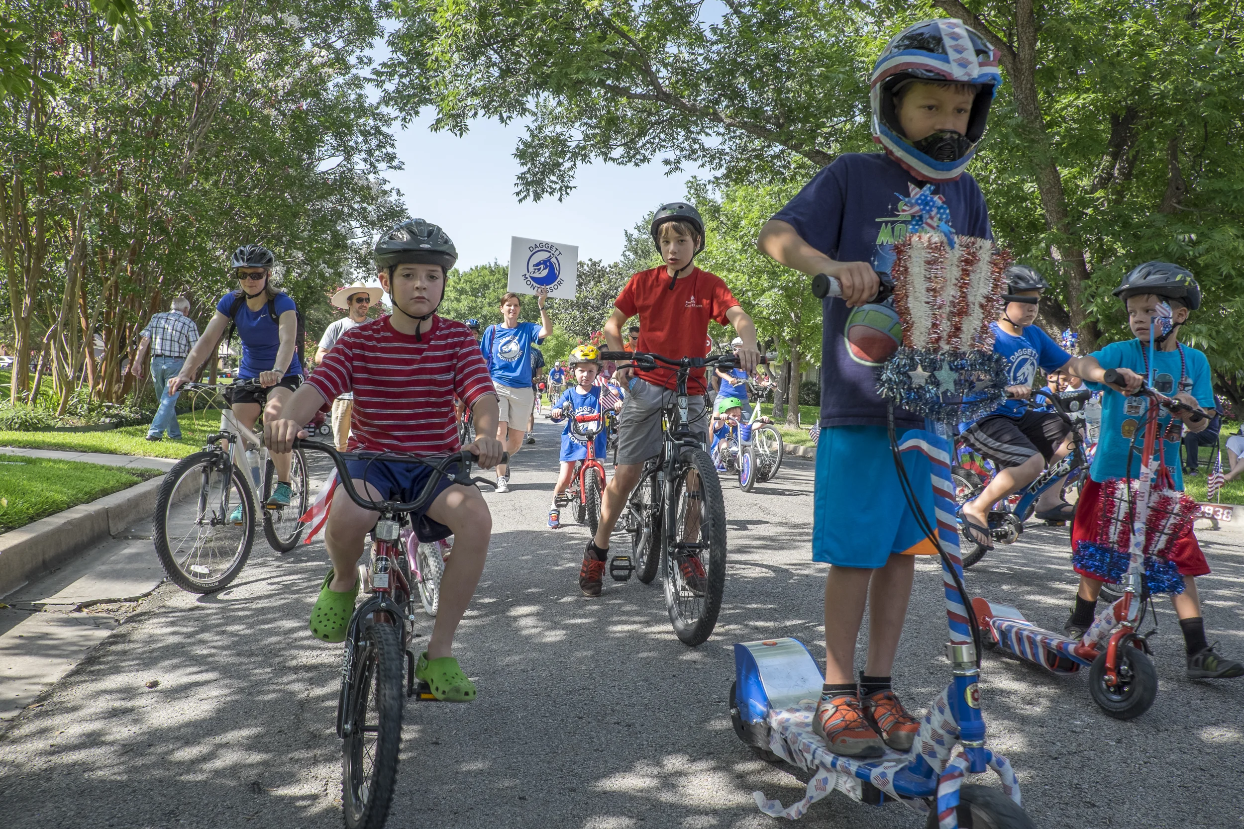 The Ryan Place Neighborhood July 4th Parade