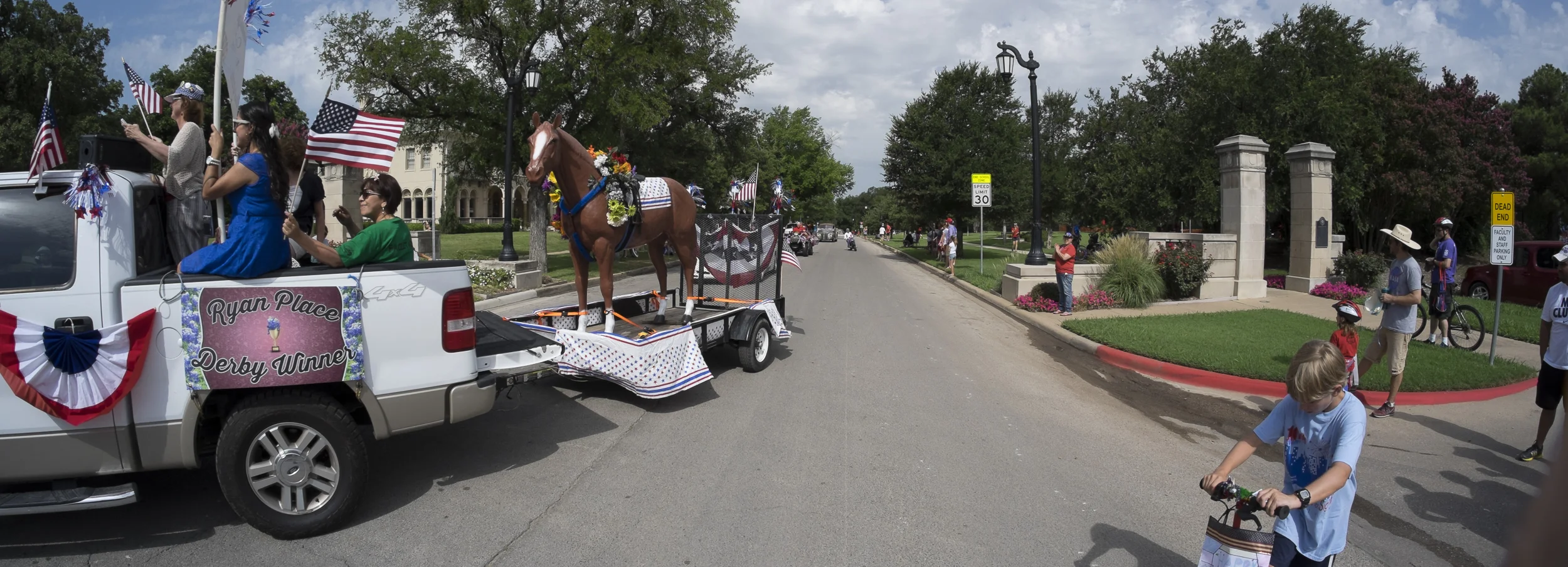 The Ryan Place Neighborhood July 4th Parade