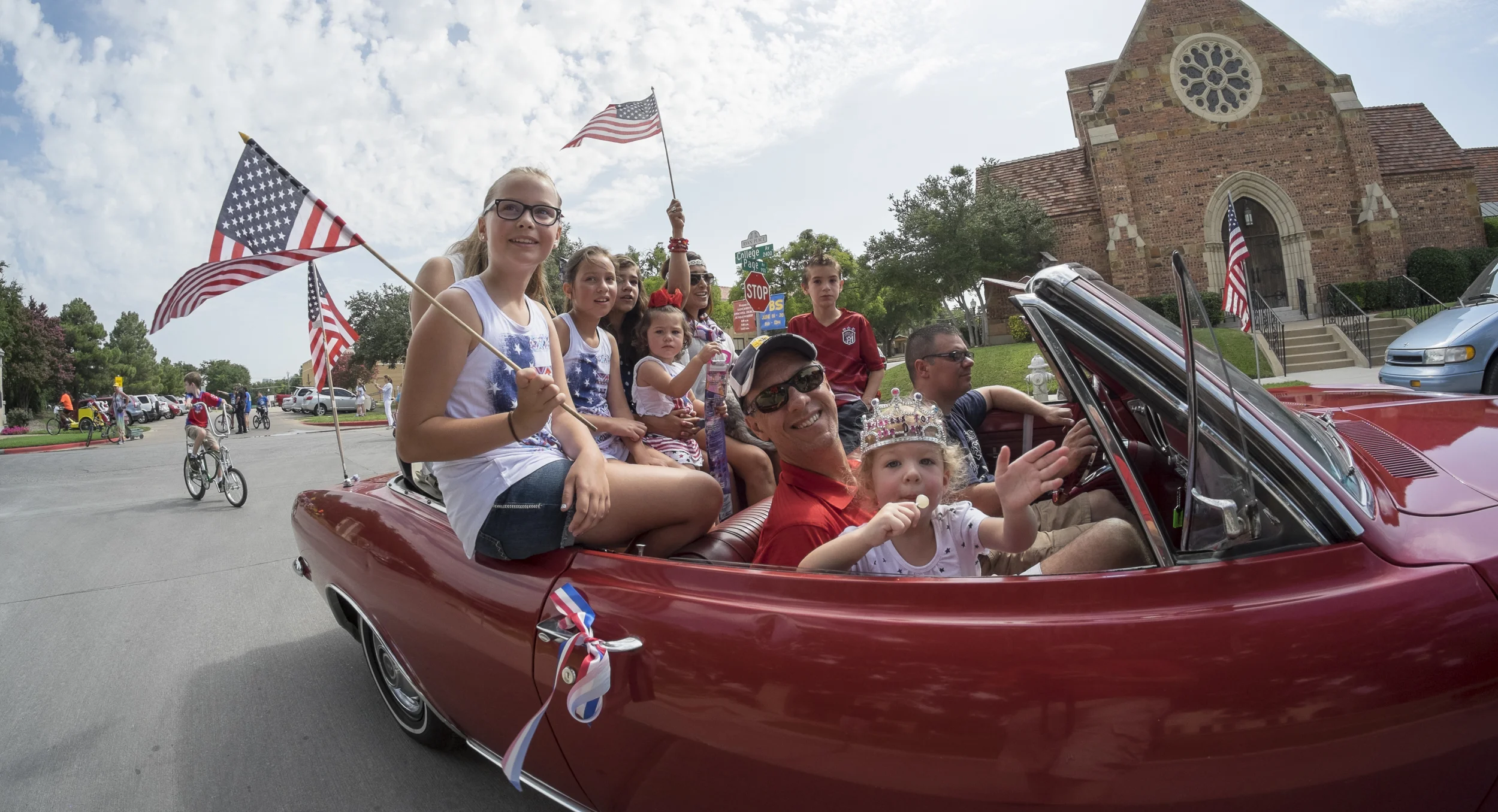 The Ryan Place Neighborhood July 4th Parade