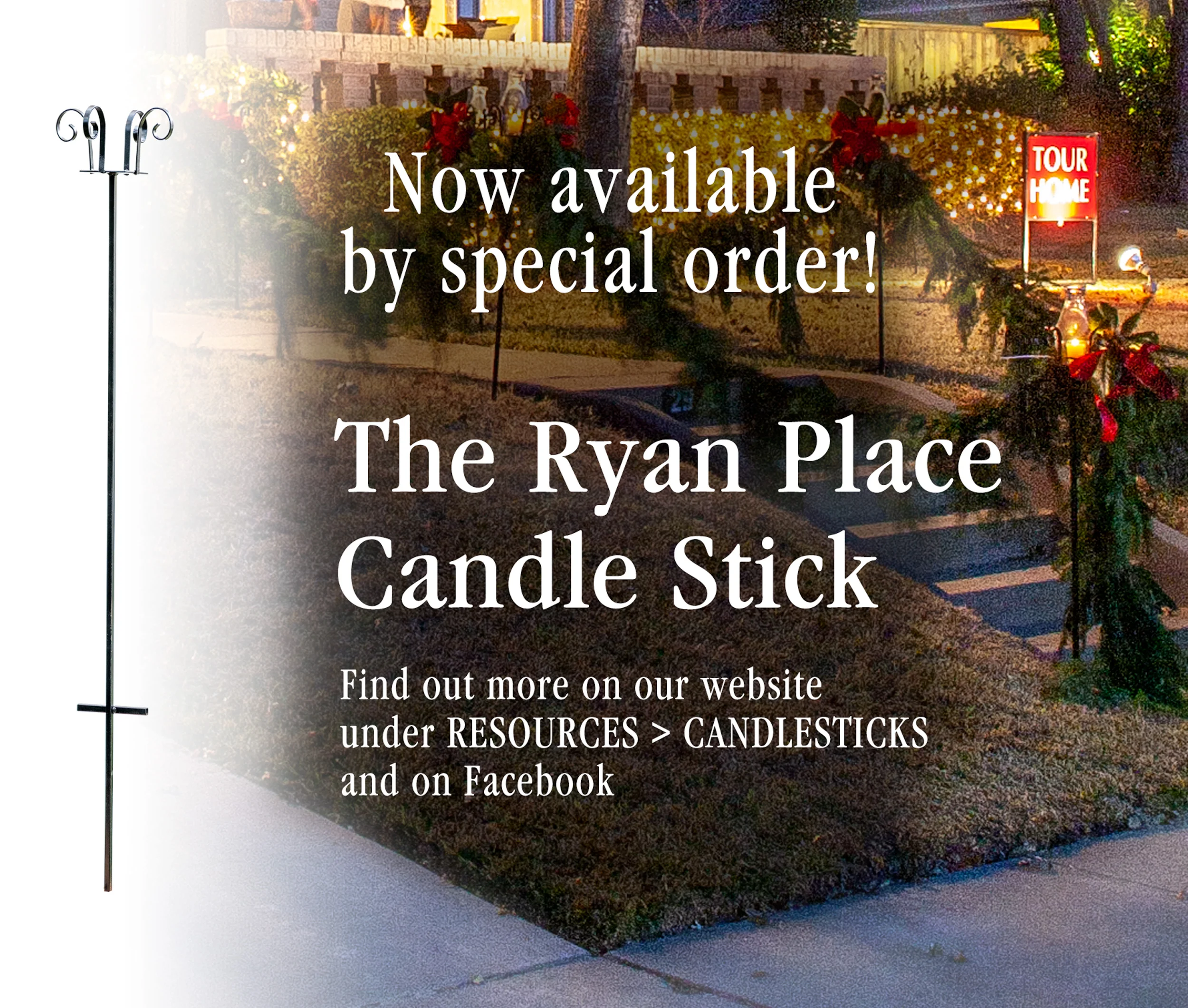 LAST DAY to ORDER CANDLESTICKS!