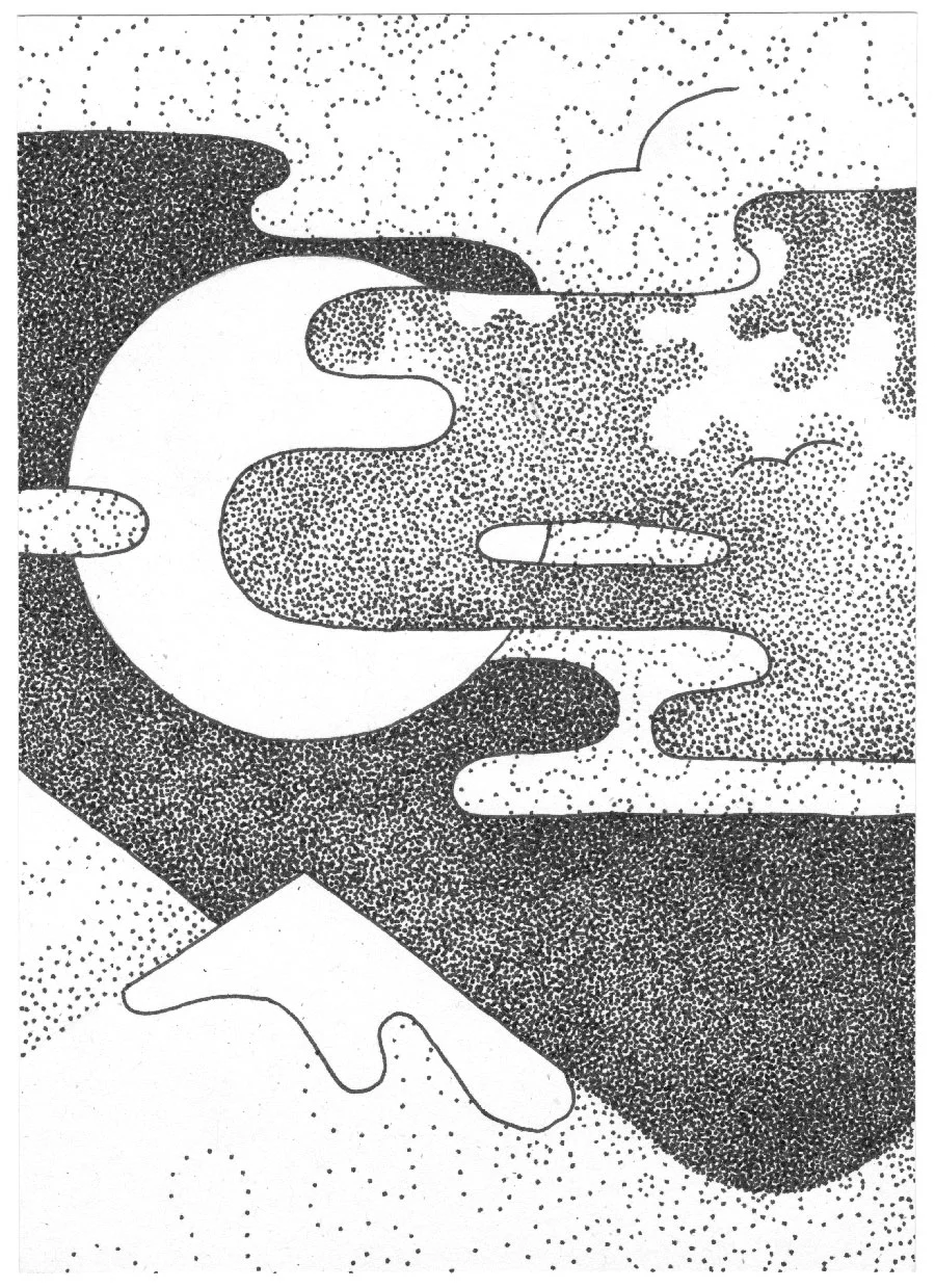 Mtn Dew, Original Ink Drawing