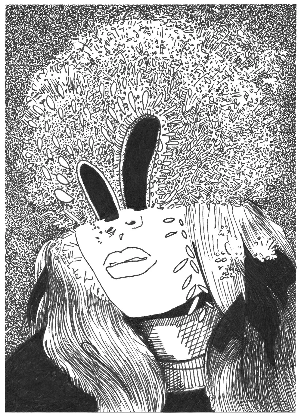 Innerspace, Original Ink Drawing