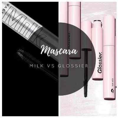 Glossier Lash Slick VS Milk Kush Mascara