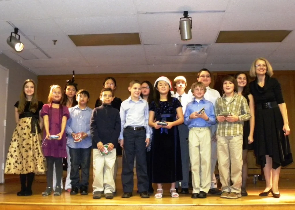 Studio Christmas Recital, December 2009