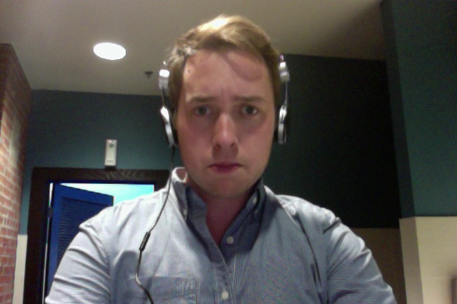 Author making a bad decision to work in the bathroom 