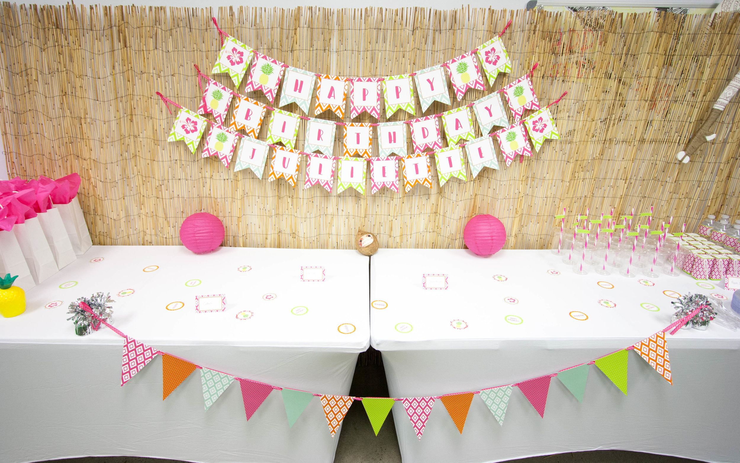 Maui (Moana/Hawaiian) Themed Birthday Party [5th Birthday] 