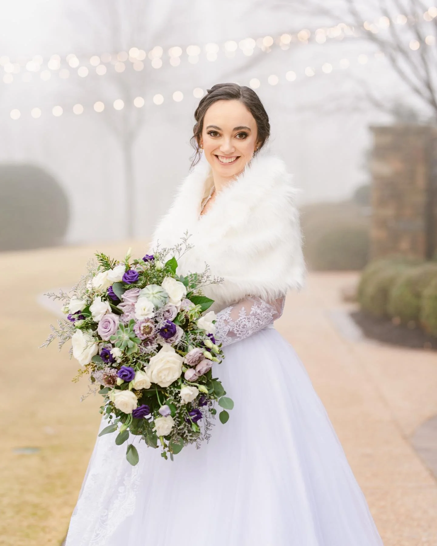 Catherine was such a gorgeous bride! How amazing is this wintry photo from her wedding day?!
📷: @gkiaphoto 
#eventplanner #weddingplanner #weddingcoordinator #madisonal #madisonalabama #huntsvillealabama #huntsvillealwedding #huntsvillealweddingpla