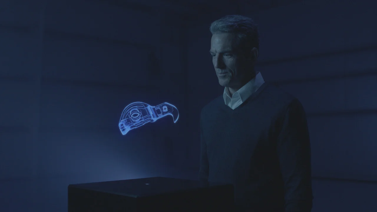 3D Rendered Hologram