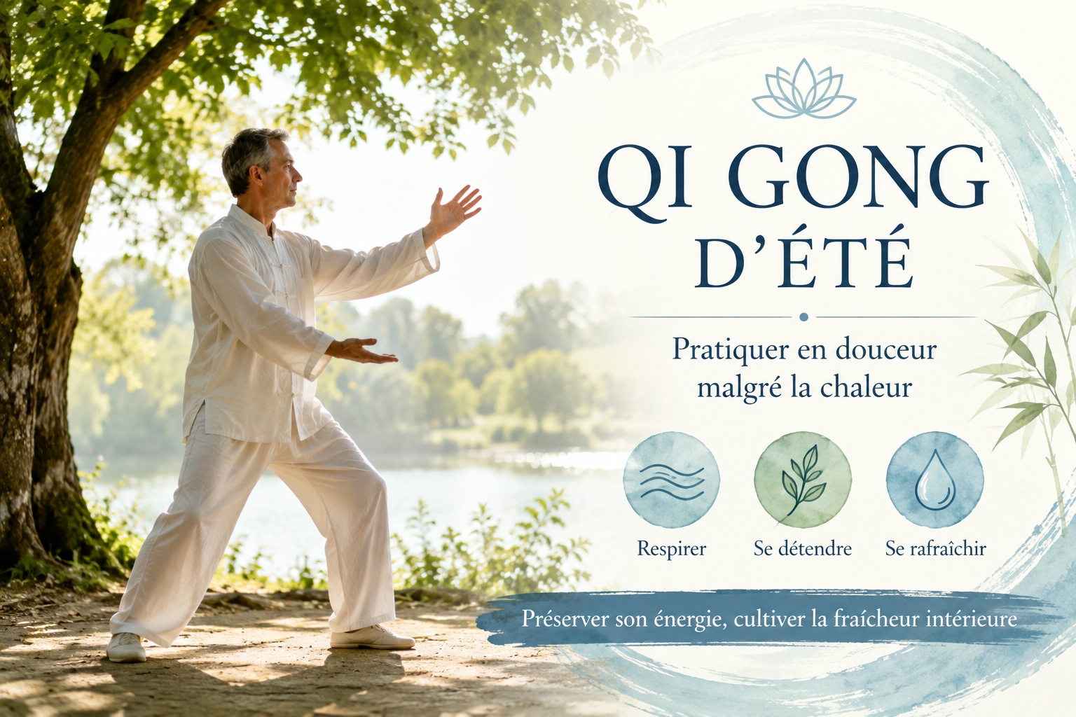 Les bons conseils de pratique du Qi Gong en période de canicule