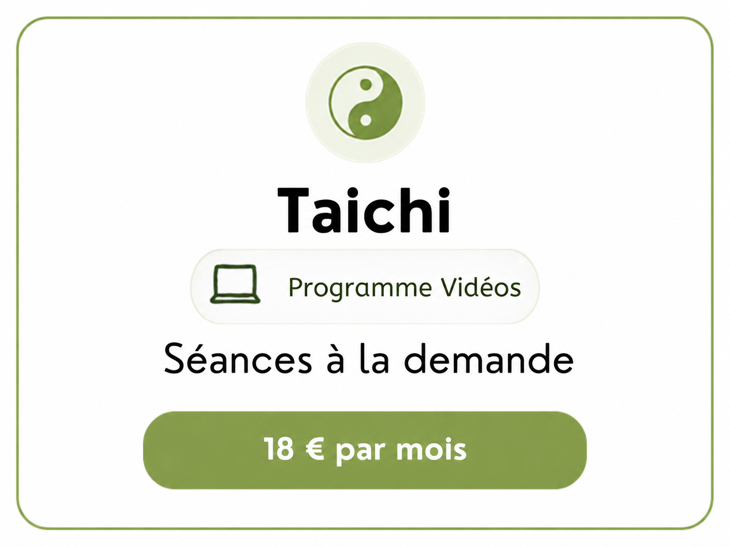 Programme Vidéos de Taichi en ligne (copie)