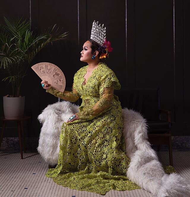 Award winning drag performer and social activists @aleksamanila photographed for @seattlemag in the lobby of the historic Publix Hotel @thepublix . Aleksa is originally from Manila, Philippines and has been an iconic staple of Seattle&rsquo;s LGBTQ c