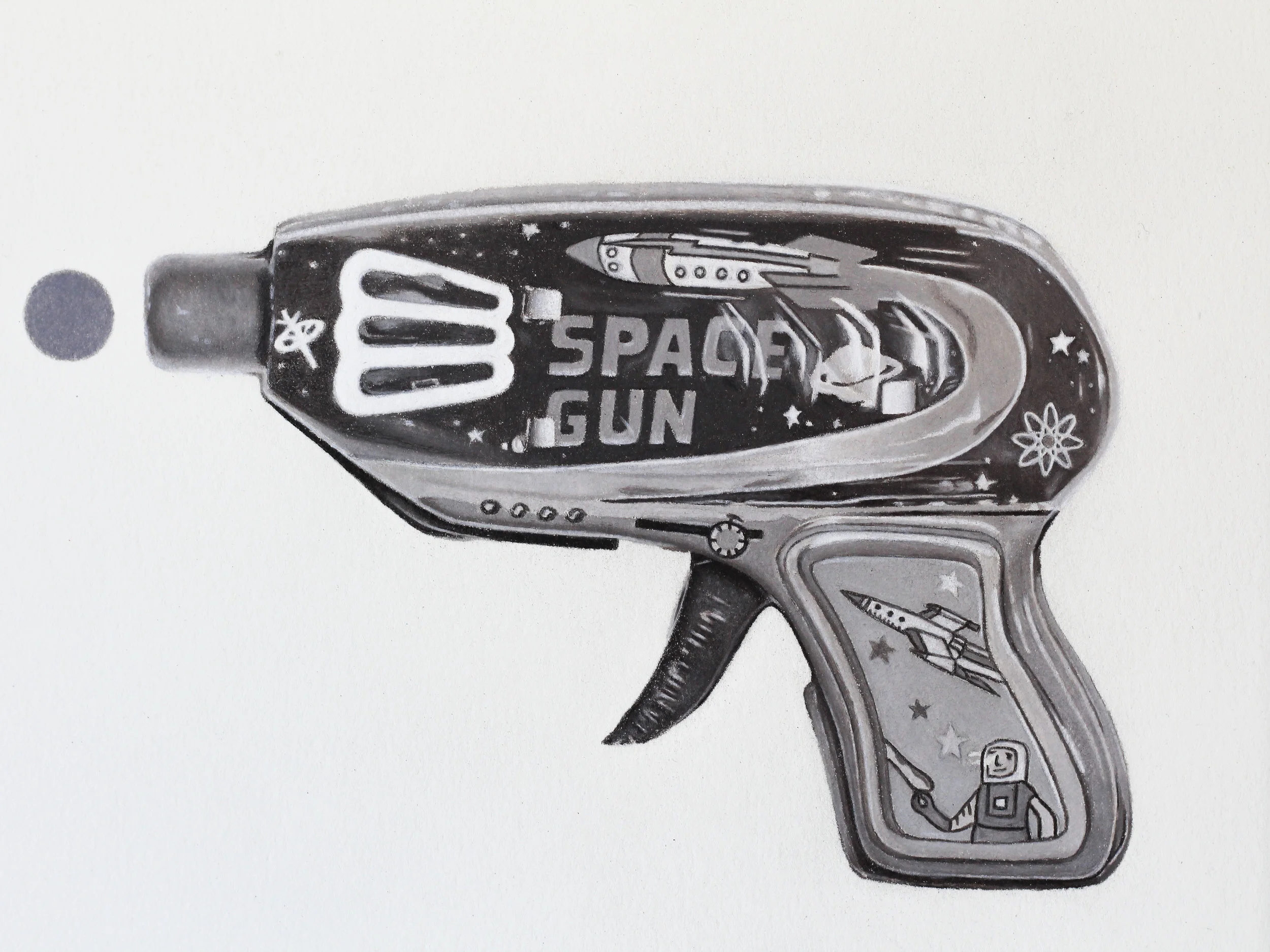 Atomic Space Gun #1 (Detail)