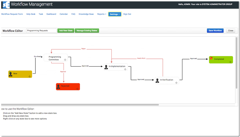 WORKFLOW DESIGNER - Click image for more detail.