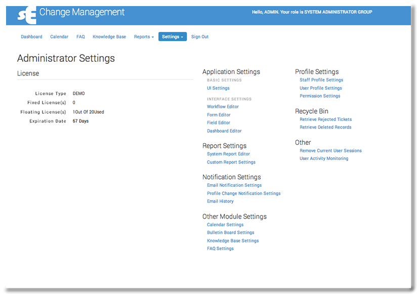SETTINGS TOOL - Click for more detail