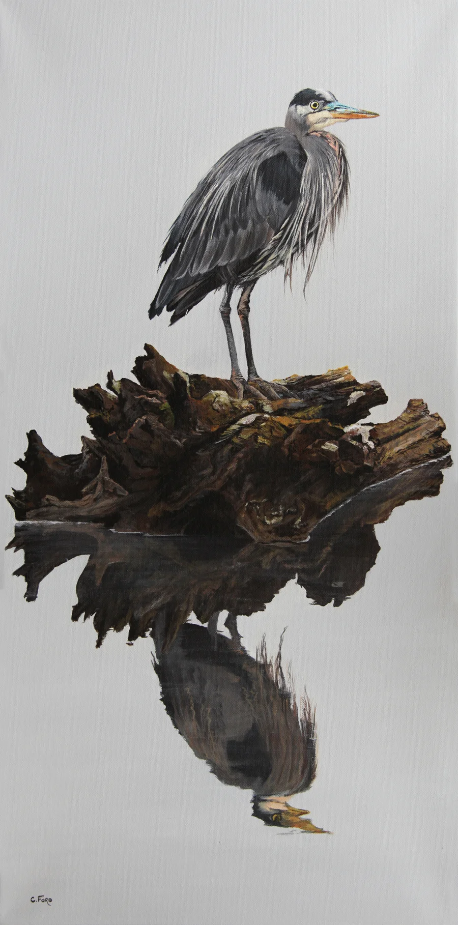 Early Morning Heron