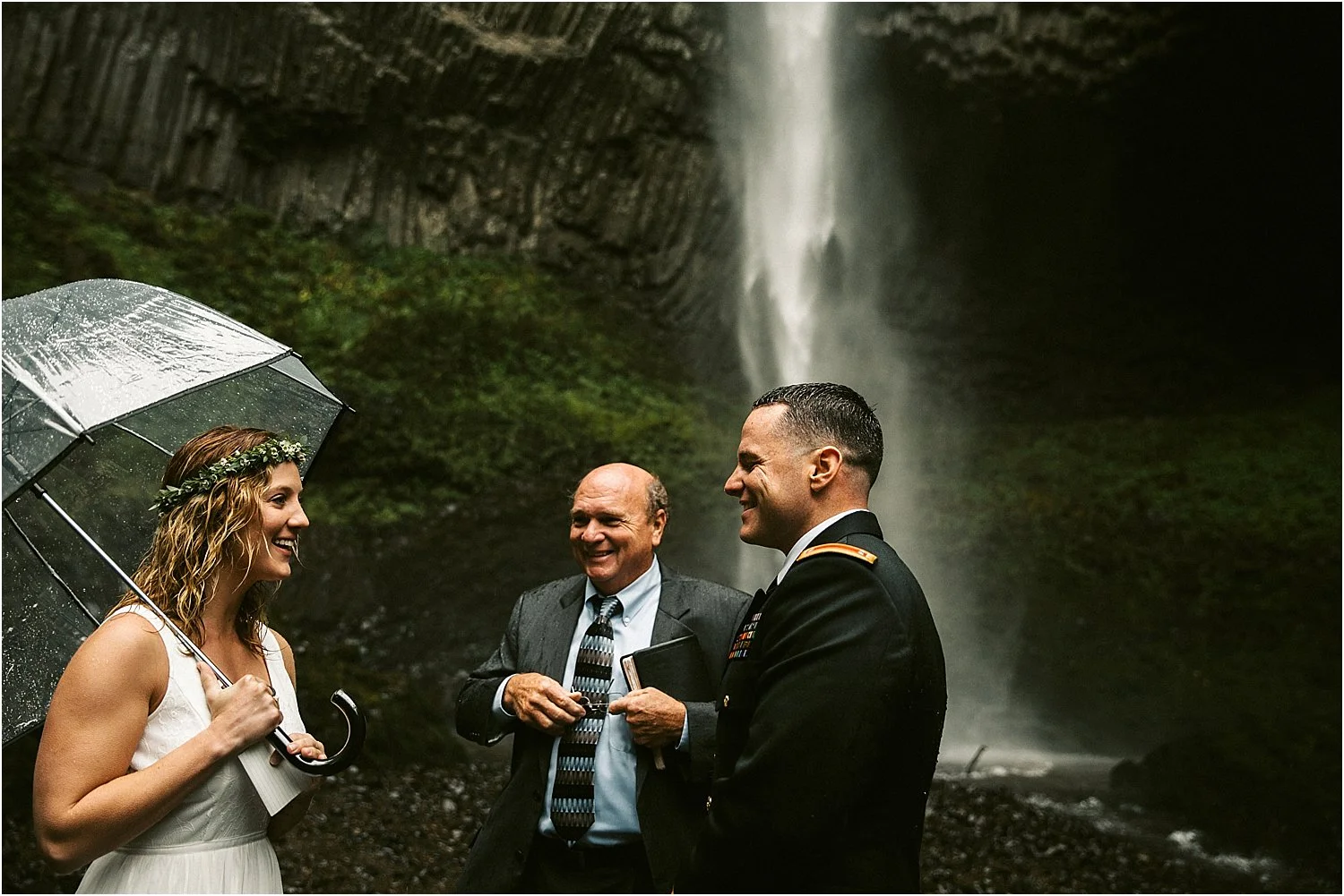 Ryan + Beth :: Latourell Falls Elopement :: Columbia River Gorge 