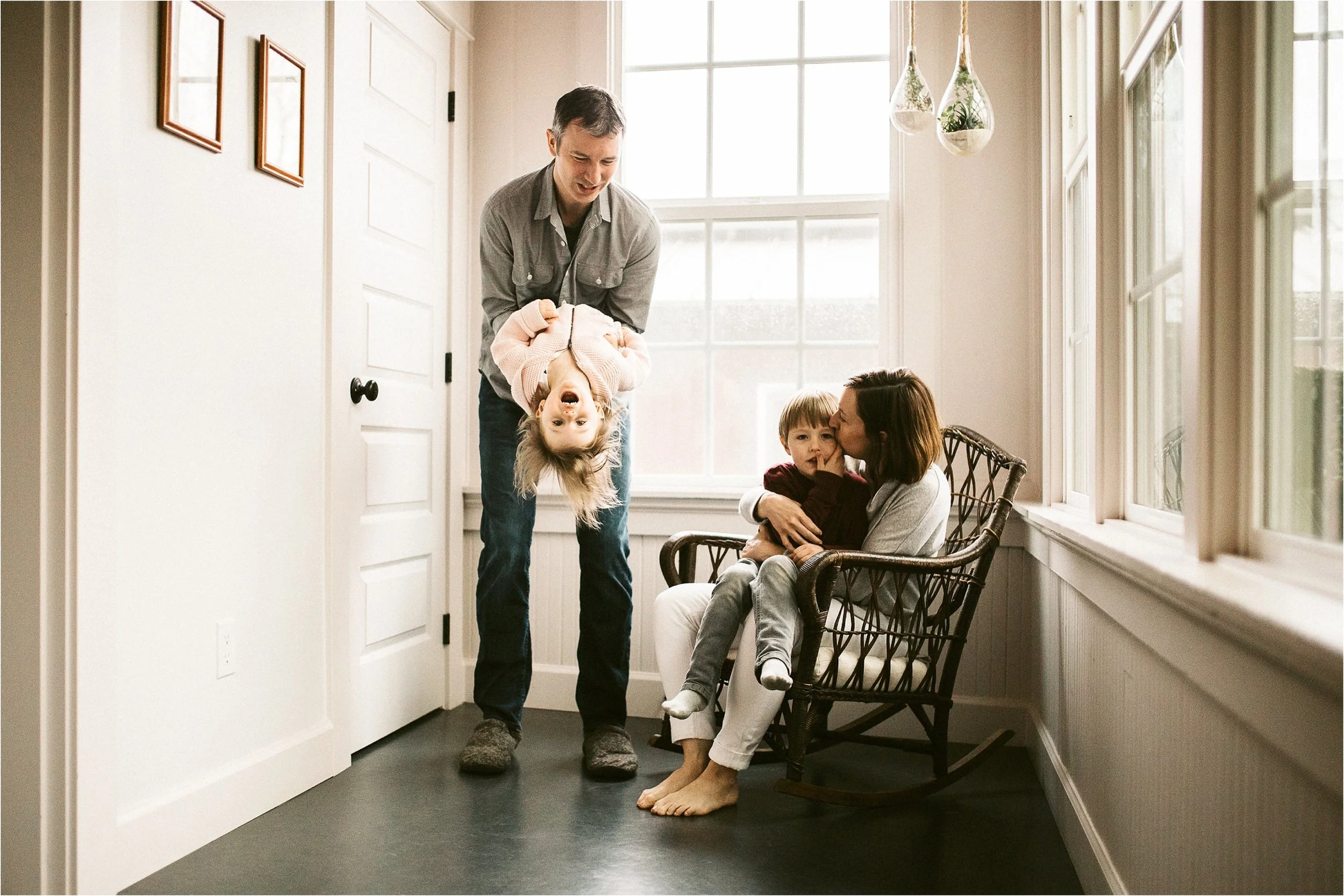 The Stein Family :: In-Home Session :: Mt. Tabor, Portland, Oregon