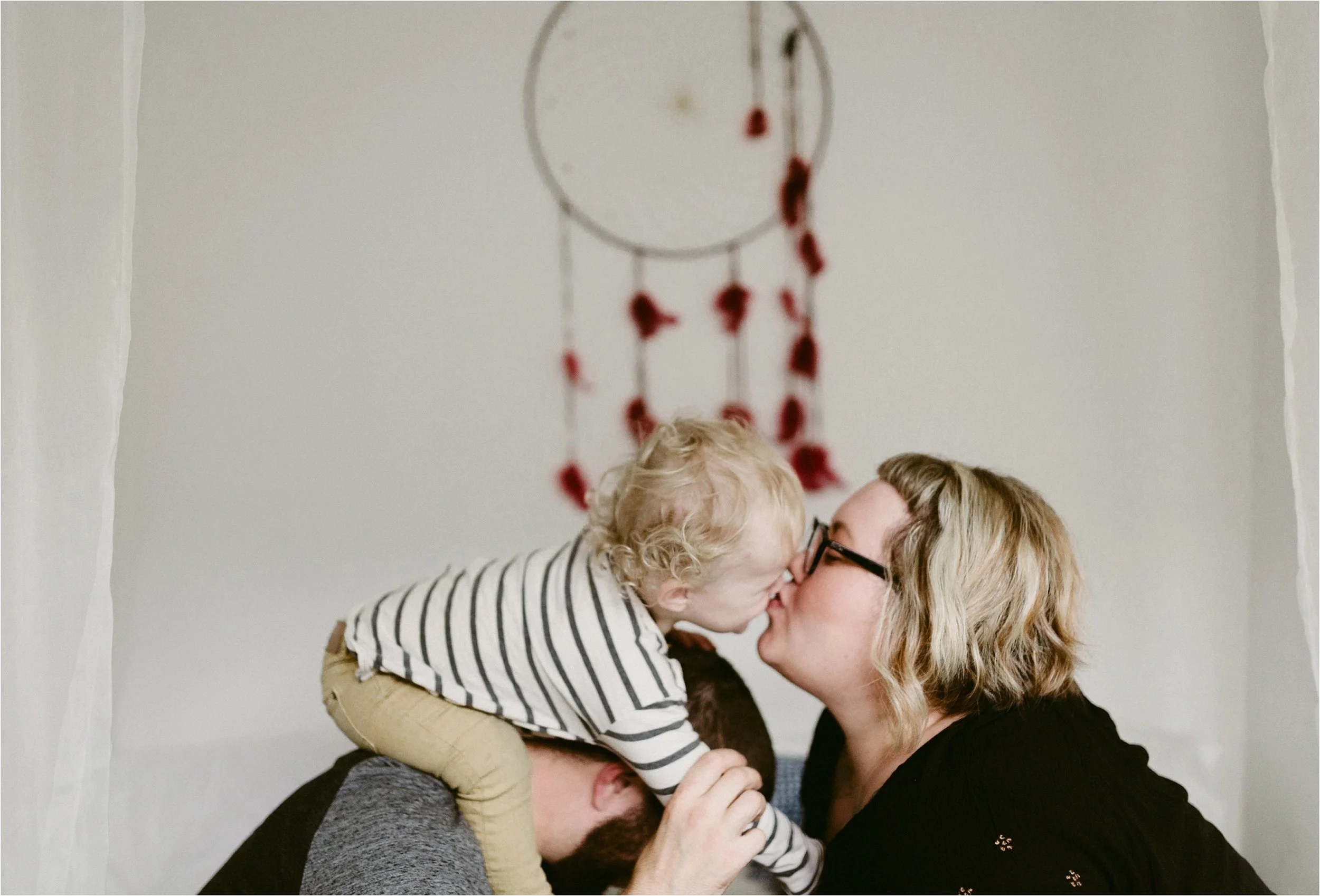 Mt. Tabor Bohemian Airbnb Family Session 