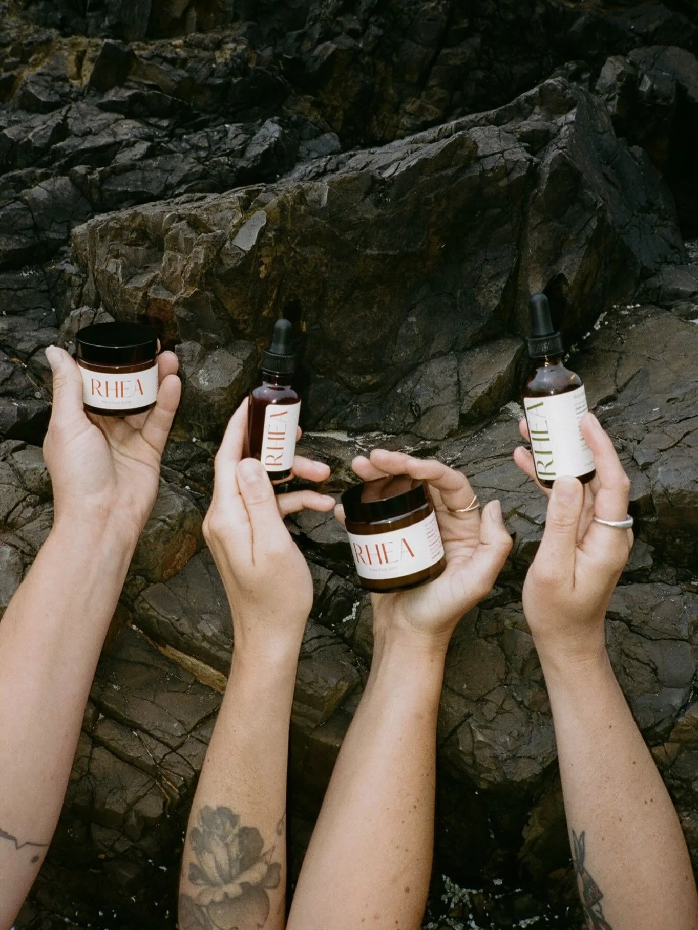@motherrheaskin on film at the Oregon Coast.