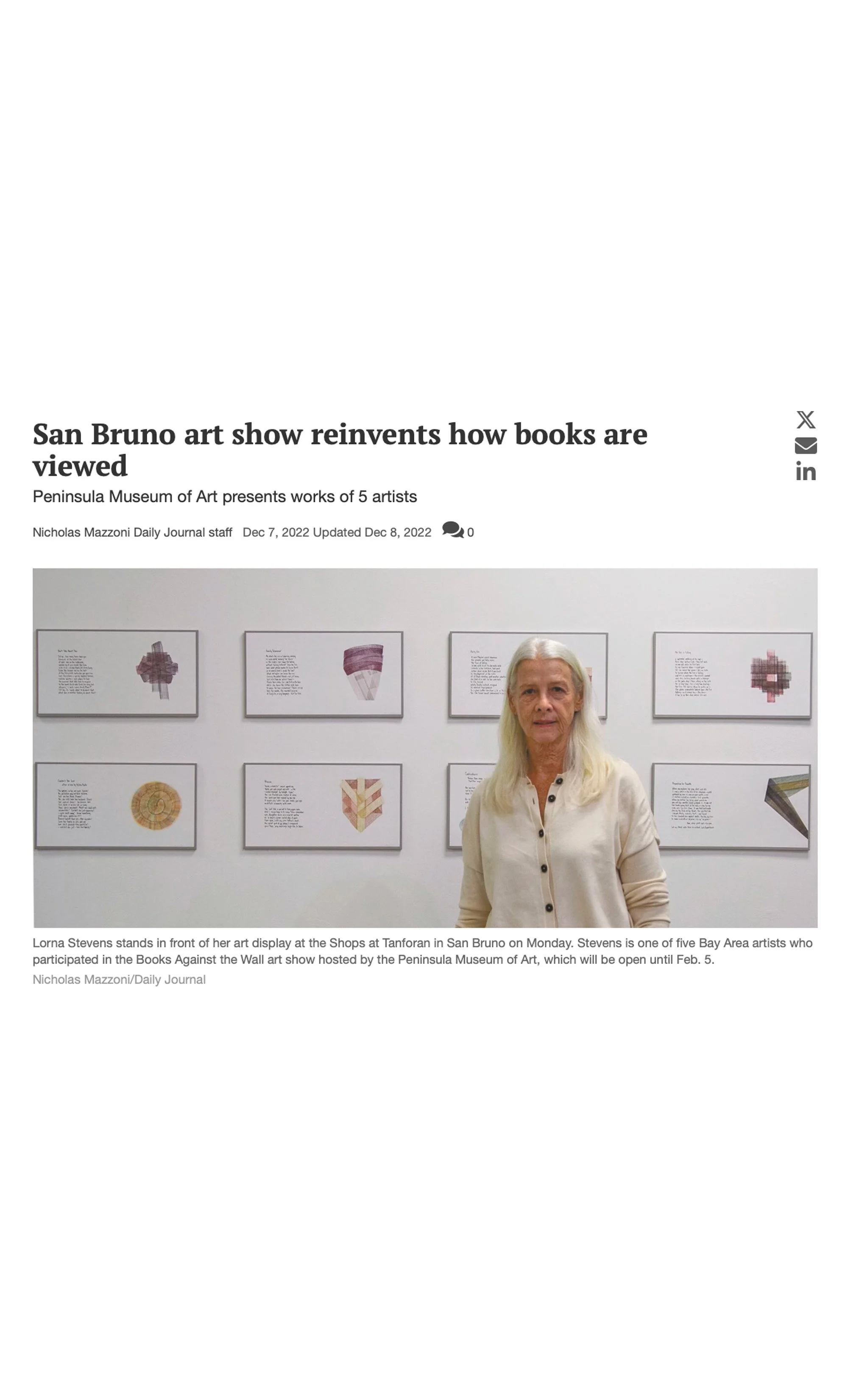 Thanks, Nicholas Mazzoni, for your insightful article on Books Against the Wall