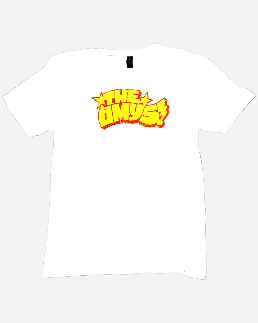 White Logo Tee