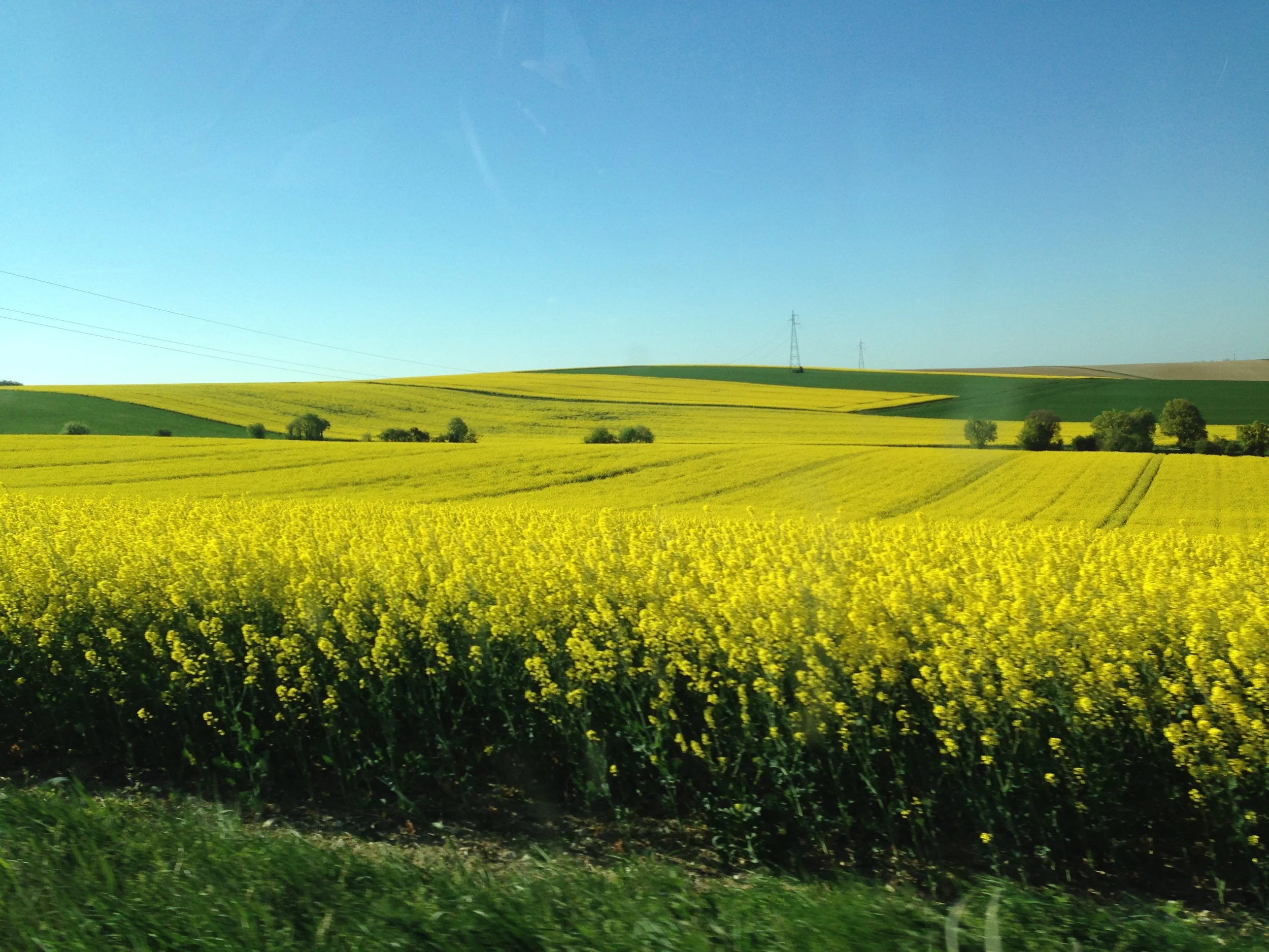 En route to Sancerre, France 