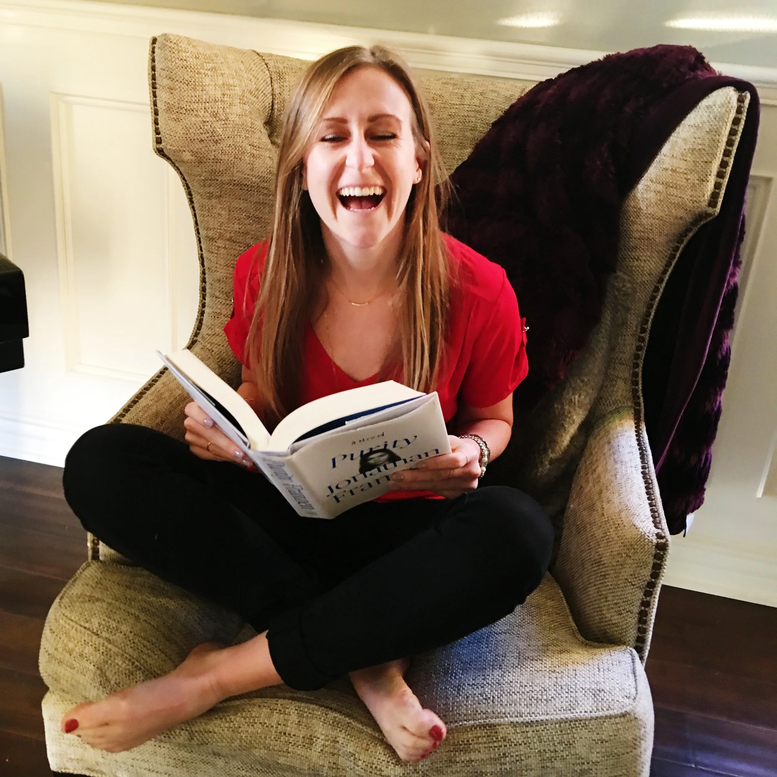 It's not actually that funny of a book. 