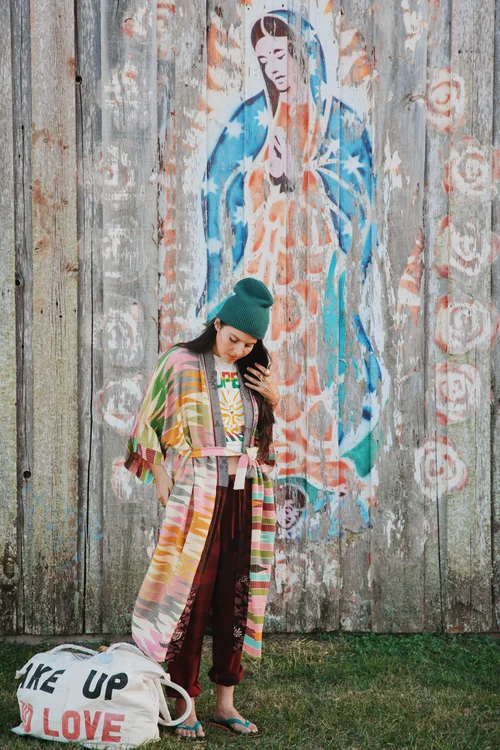 Ikkim O Kimono Rancho Pillow A Wonderland Retreat In Round Top Texas