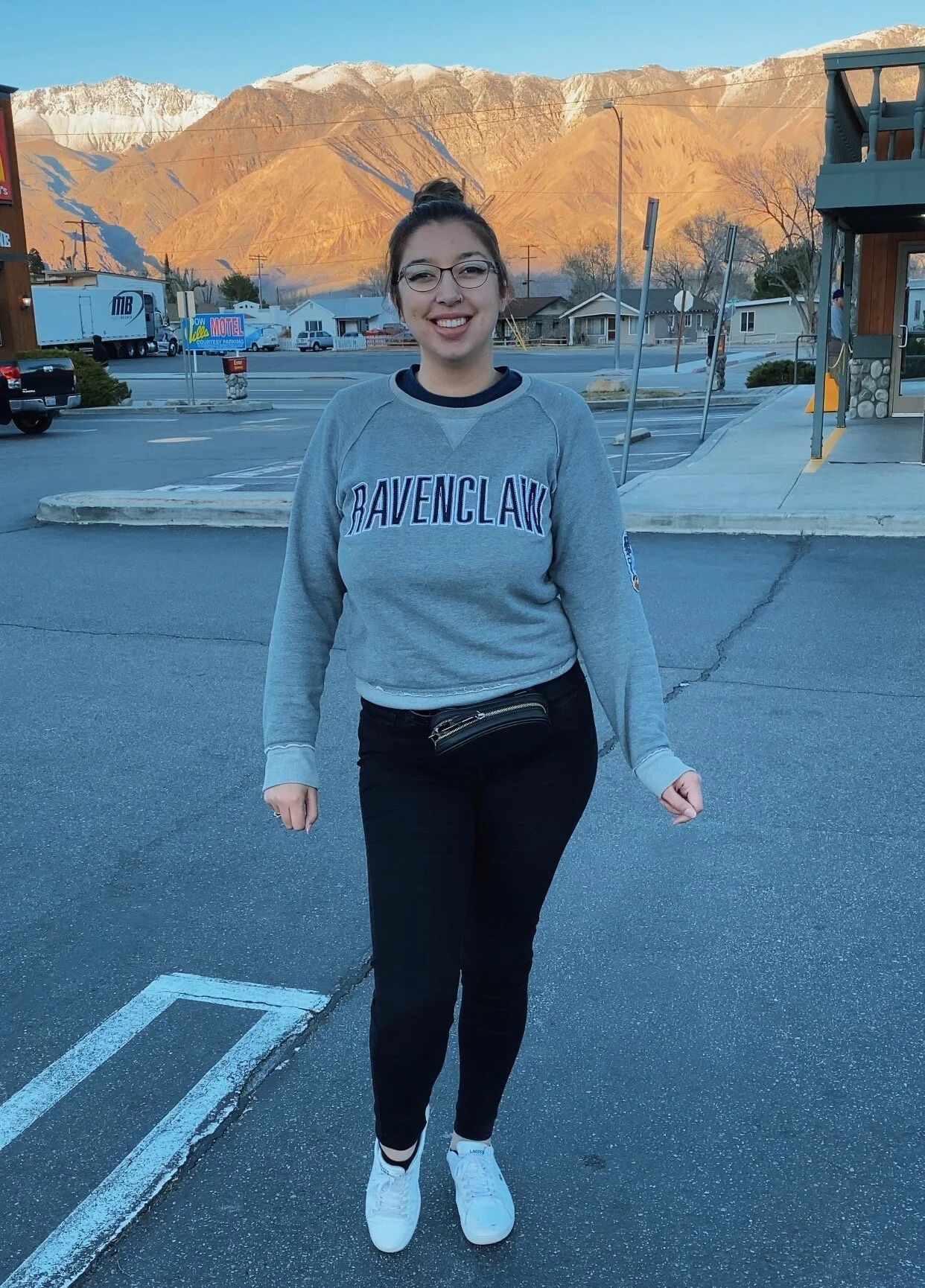 On route to Mammoth Lakes, CA, February 24 2020