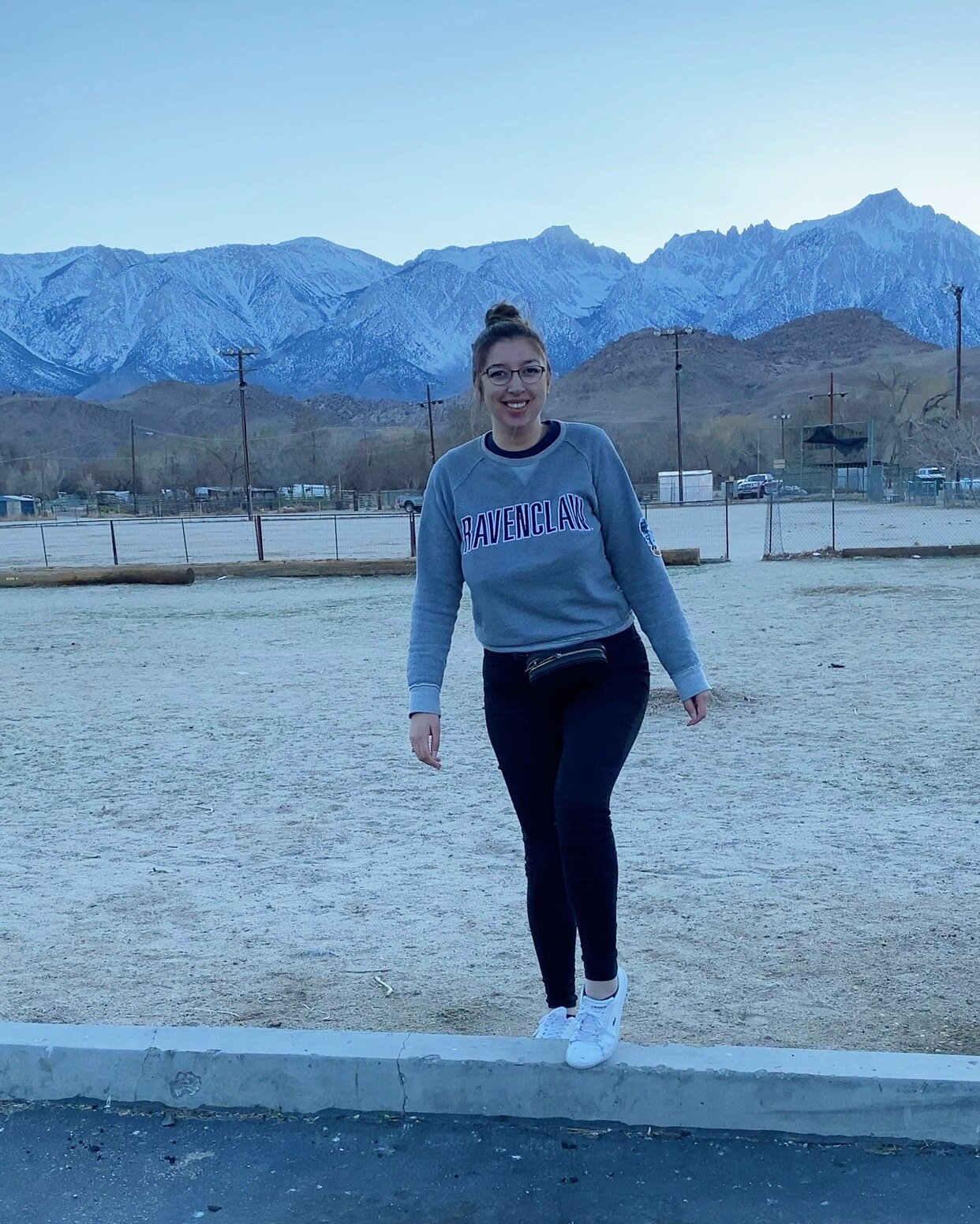 On route to Mammoth Lakes, CA, February 24 2020